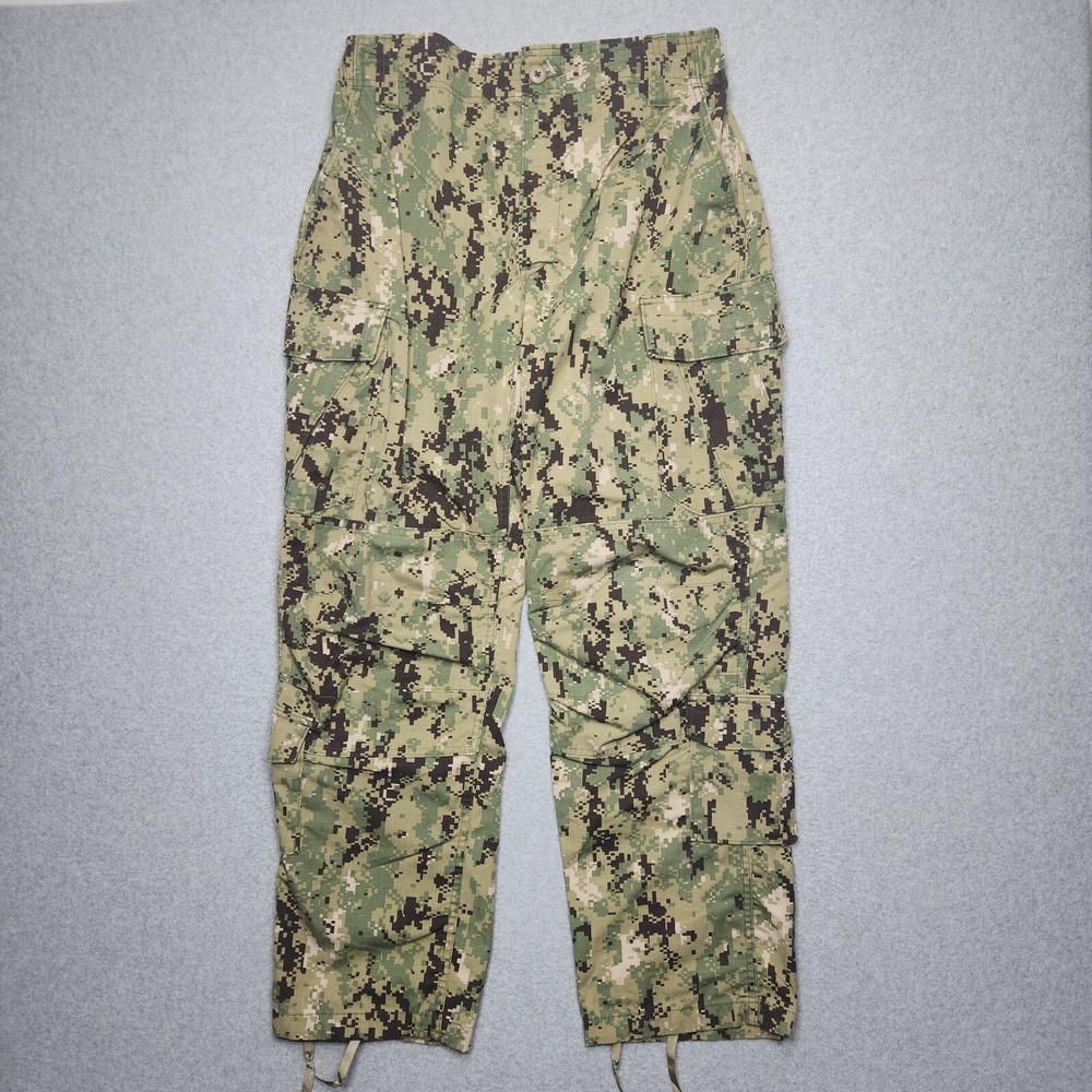 Military Pants 33 Short NWU Type III‎ Navy Seals Camo Cargo Trouser 32x30